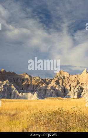 Parco nazionale Badlands, Dakota del Sud, STATI UNITI D'AMERICA Foto Stock