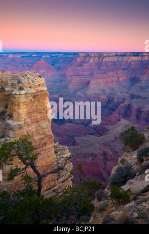 Stati Uniti d'America, Arizona, Grand Canyon, dal punto Moran Foto Stock