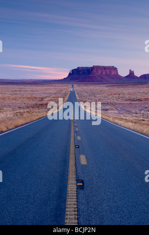 Stati Uniti d'America Arizona-Utah Monument Valley Foto Stock