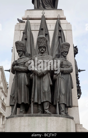 Il monumento ai caduti della guerra di Crimea a Londra Foto Stock