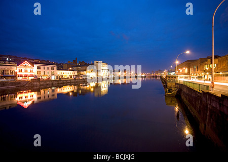 Cork river Lee Foto Stock