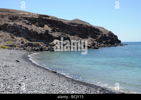 Costa sull isola Canarie Fuerteventura, Spagna Foto Stock