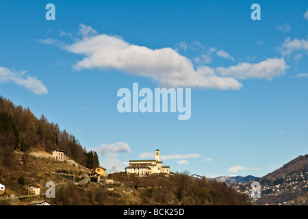 Schignano Val d'Intelvi Como italia Foto Stock