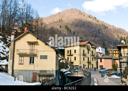 Schignano Val d'Intelvi Como italia Foto Stock