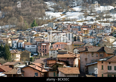 Schignano Val d'Intelvi Como italia Foto Stock