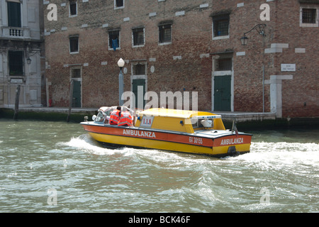 Venezia - acqua ambulanza Foto Stock