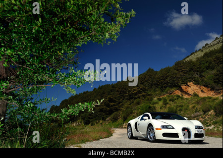 Il Fantastico Bugatti Veyron Grand sport 16.4 Supercar Foto Stock