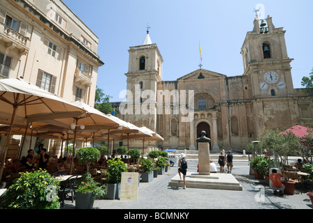 St Johns co cattedrale Valletta Malta Europe Foto Stock