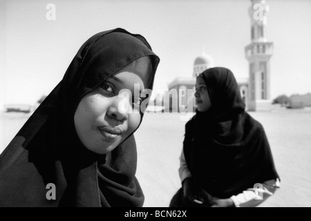 Sudan nubia tam tam ragazze Foto Stock