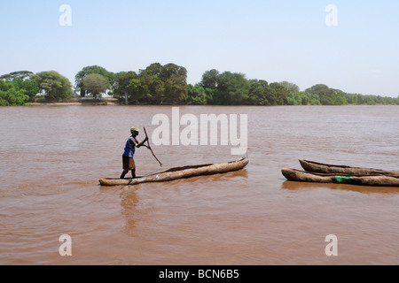 Etiopia, Valle dell'omo omorate omo Foto Stock