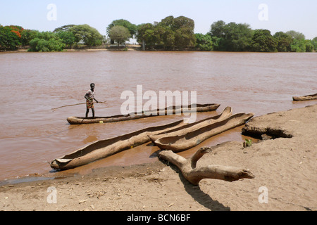 Etiopia, Valle dell'omo omorate omo Foto Stock