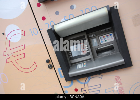 Punto di contanti Parigi Francia Foto Stock