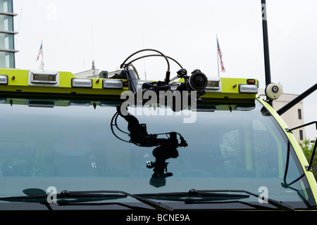 Burbank Glendale Pasadena autorità aeroportuale veicolo antincendio Foto Stock