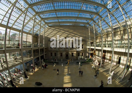 Il recentemente rinnovato ala americana al Metropolitan Museum of Art di New York venerdì 3 luglio 2009 Richard B Levine Foto Stock