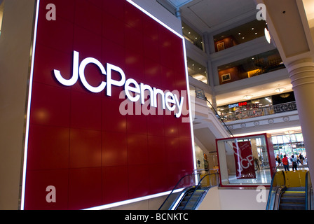 Il nuovo JC Penney store su Greeley Square a New York Foto Stock