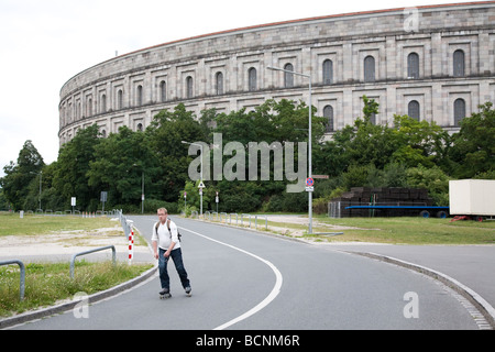 Partito nazista Rally motivi DoumentationCenter Exhibition Foto Stock