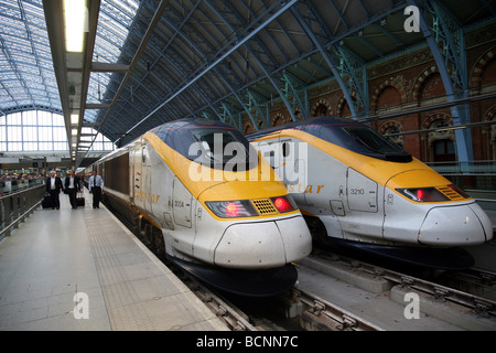 Treni Eurostar Foto Stock