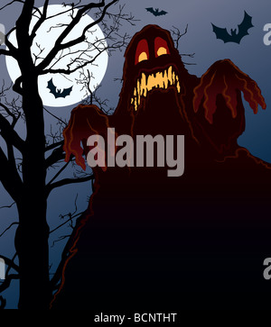 Incubo - demoniaco notte di Halloween Foto Stock