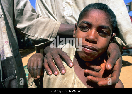 Sudan nubia tam tam Foto Stock