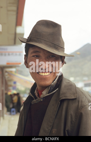 Il tibet lhasa ritratto Foto Stock