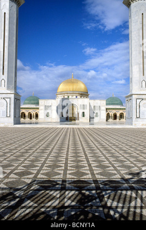 La tunisia il mausoleo di Bourguiba a Monastir Foto Stock