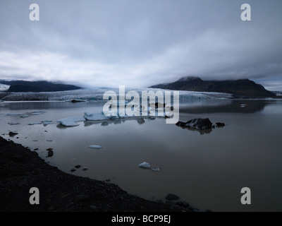 Jökulsárlón, Islanda, Iceberg, Ghiacciai Foto Stock