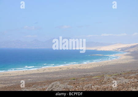 Playa de Cofete, Isola Canarie Fuerteventura, Spagna Foto Stock