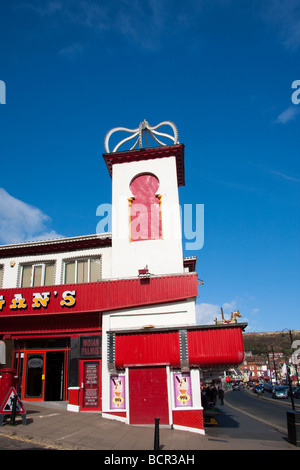 Sala giochi sul Foreshore Road,Scarborough, North Yorkshire Foto Stock