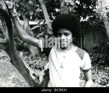 MICHAEL Jackson in 1973 Foto Stock