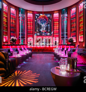 Impostare il nightclub di Miami, Miami Beach, Florida, Stati Uniti d'America Foto Stock