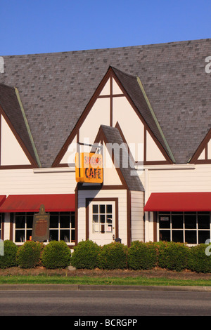 Sanders Cafe e il Museo casa natale del Kentucky Fried Chicken Corbin Kentucky Foto Stock