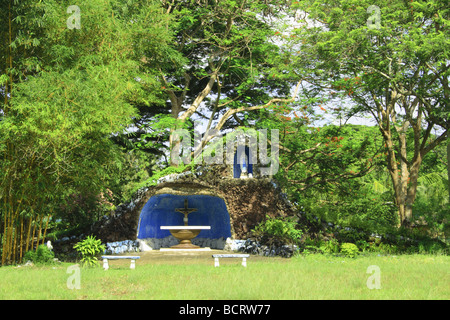 Santuario di preghiera su Iwahig Farm penale nelle Filippine Foto Stock