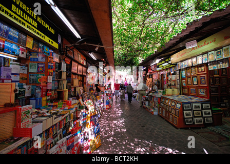 ISTANBUL, Turchia. Mercato del libro a Beyazit fine del Grand Bazaar (Kapali Carsi). 2009. Foto Stock