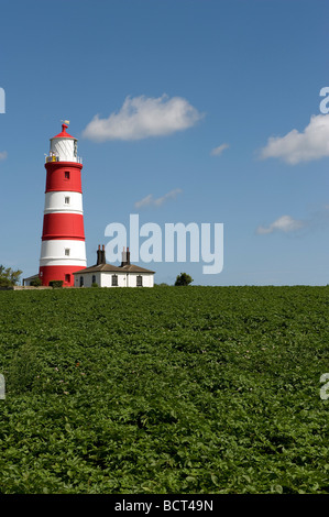 Happisburgh Lighthouse, Norfolk, Inghilterra Foto Stock