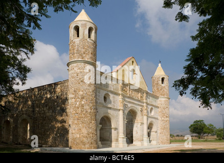 Cuilapan Ex convento, Oaxaca, Messico: un convento domenicano costruito nel 1555, situato nel villaggio di Cuilapan, Stato di Oaxaca Foto Stock