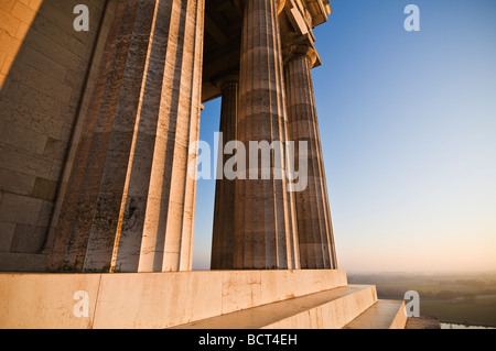 Walhalla temple, vicino a Regensburg, Oberpfalz, Baviera, Germania Foto Stock