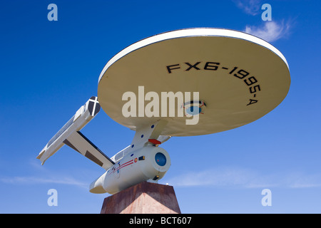 Starship Enterprise a Vulcan Alberta Canada Foto Stock