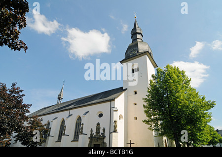San Walburga chiesa, Meschede, Sauerland, Renania settentrionale-Vestfalia, Germania, Europa Foto Stock