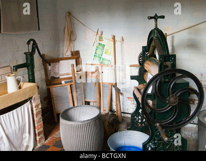 All'interno della DH Lawrence Birthplace Museum in Eastwood, Nottinghamshire England Regno Unito Foto Stock