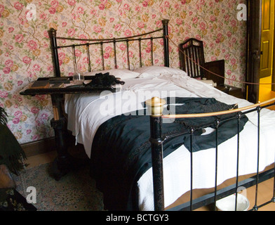All'interno della DH Lawrence Birthplace Museum in Eastwood, Nottinghamshire England Regno Unito Foto Stock