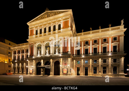 Wiener sala concerti Musikverein di Vienna, Austria Foto Stock