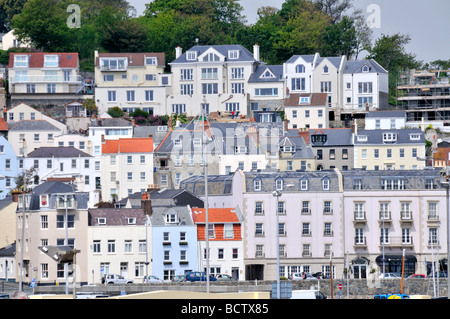 St Peter Port Guernsey Foto Stock