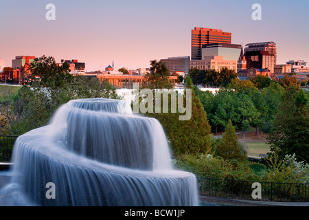 Finlay Park Fontana, Columbia, nella Carolina del Sud, STATI UNITI D'AMERICA Foto Stock