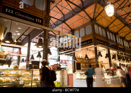 San Miguel mercato Madrid Spagna Foto Stock