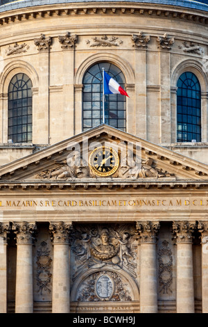 Institut de France lungo la Senna, Parigi, Francia Foto Stock