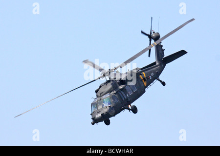 Forza Aerea israeliana elicottero Sikorsky S 70 UH 60 Black Hawk Foto Stock