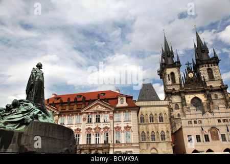 La chiesa di Nostra Signora di Tyn Chiesa Tyn Tyn- Chram Foto Stock