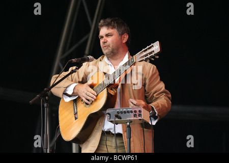 Chris Wood al folk presso la quercia festival 2009 Foto Stock