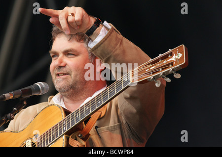 Chris Wood al folk presso la quercia festival 2009 Foto Stock