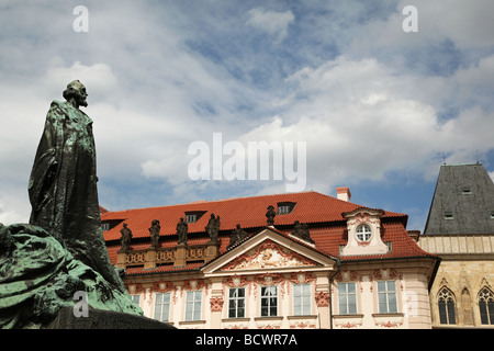 La città vecchia piazza Staromestske Namesti Foto Stock